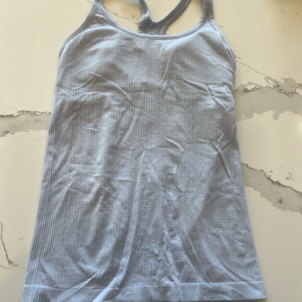 Lululemon periwinkle tank top